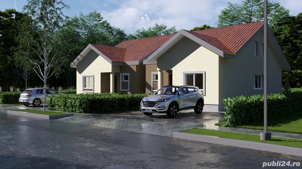 Duplex la roșu, despartit, de vanzare, direct de la dezvoltator.