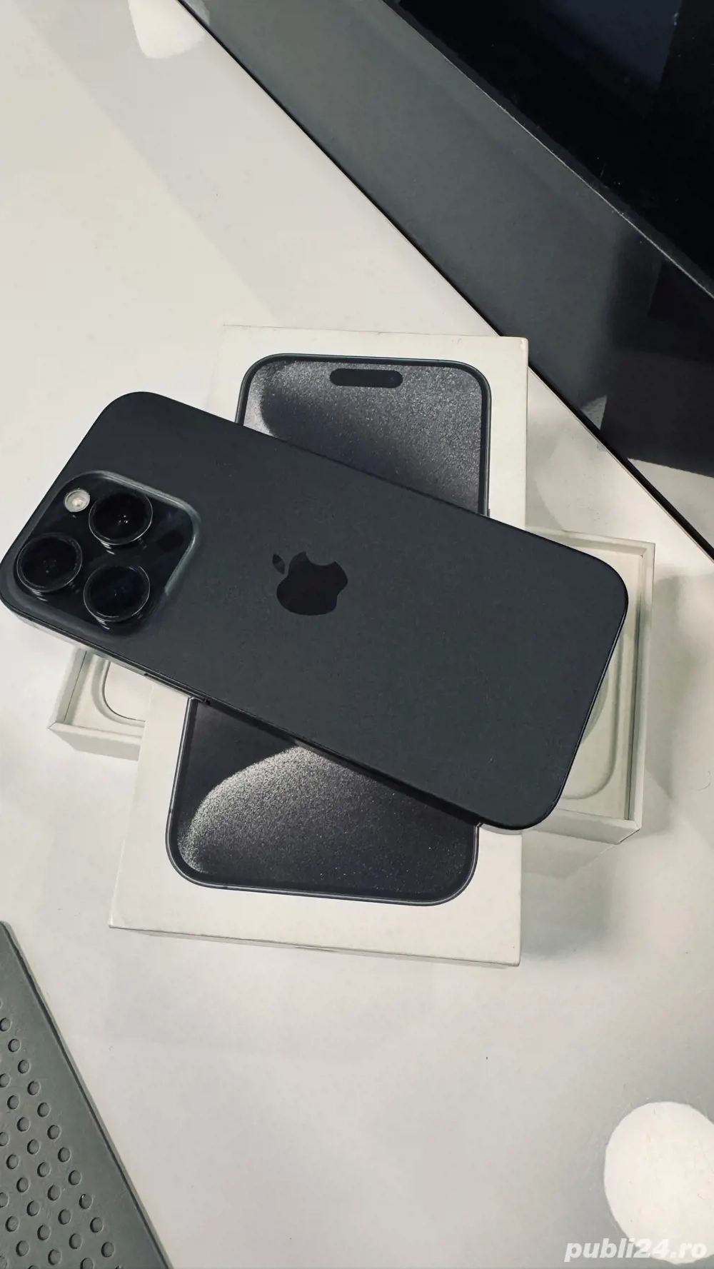 Iphone 15 Pro Black Titanium