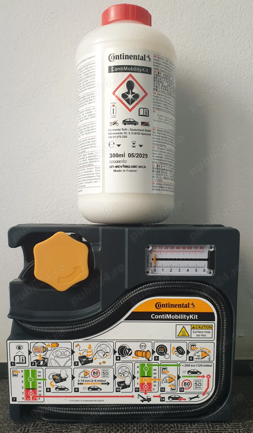 Kit pana cu compresor Continental