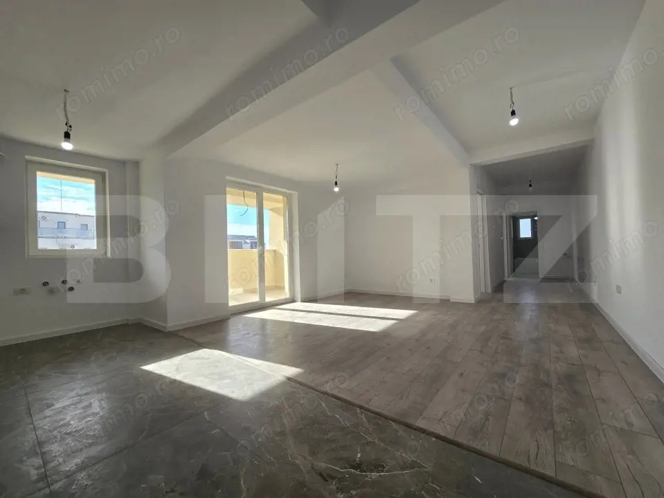 Apartament nou, 3 camere, 71mp, loc parcare, terasa, Torontalului