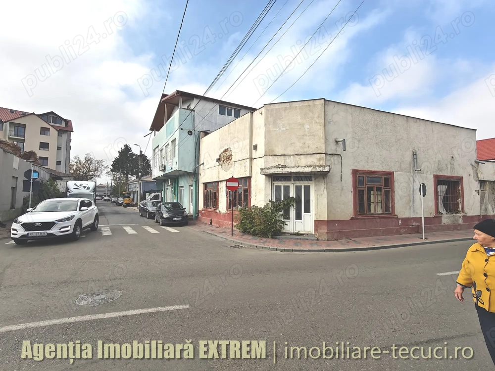 Spațiu comercial central în Tecuci, fostul restaurant Nicorești