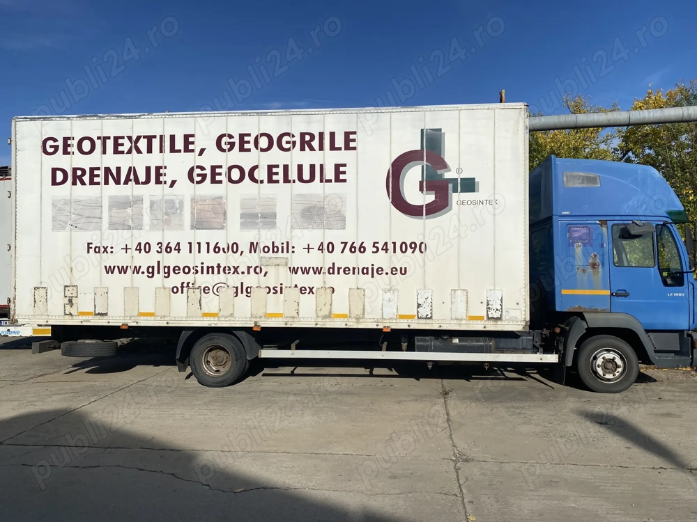 MAN LE 9180, 9.5 tone, cabină 2 paturi, 845.000 km reali