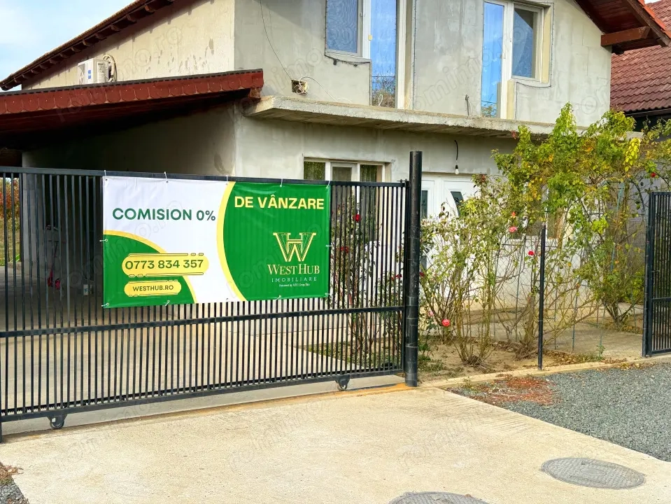 Casa 4 camere, P+M, 150mp utili, 500mp teren - iesire la Bega 0% Comision
