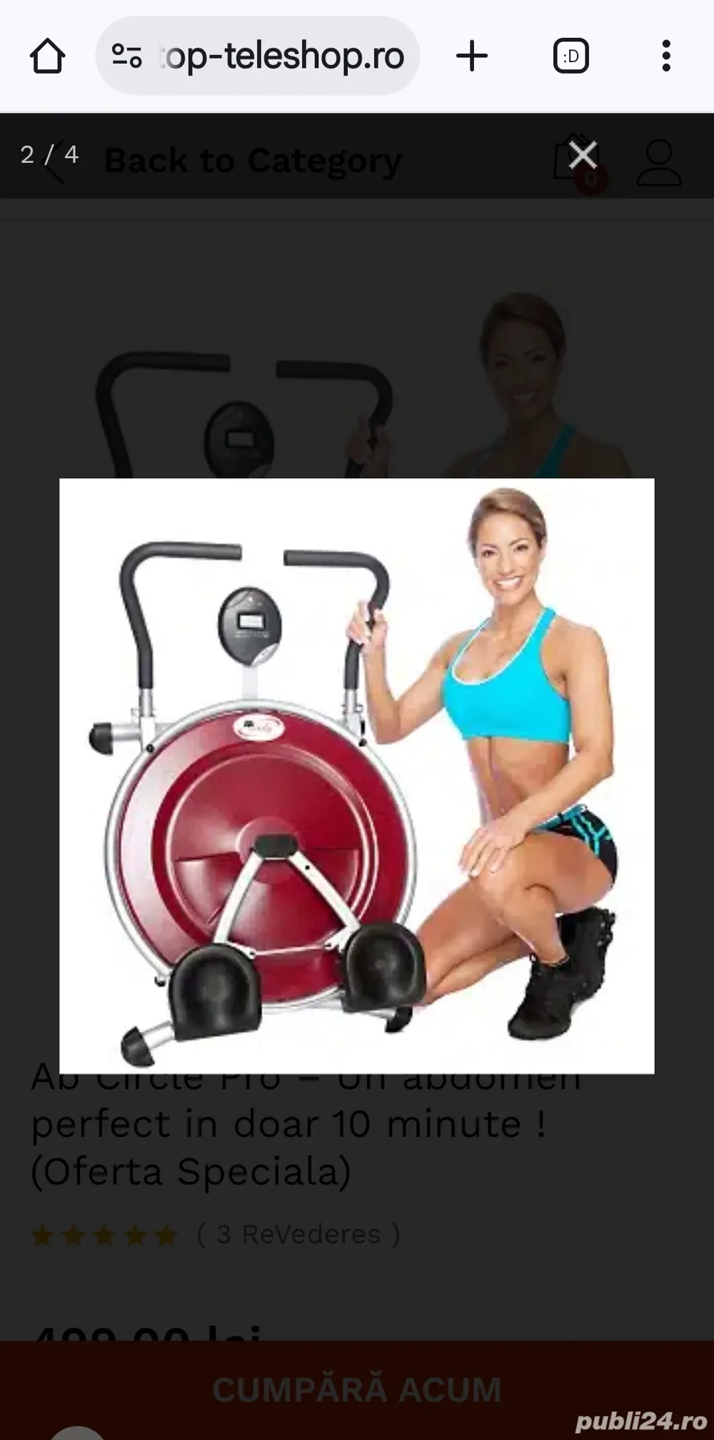 Vand aparat fitness AB Circle