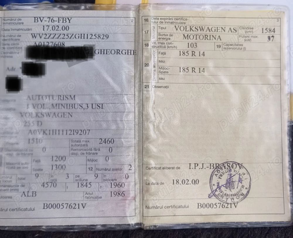 Vind microbuz vw transporter