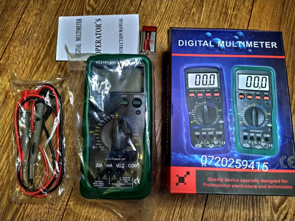 Multimetru digital profesional VC2101