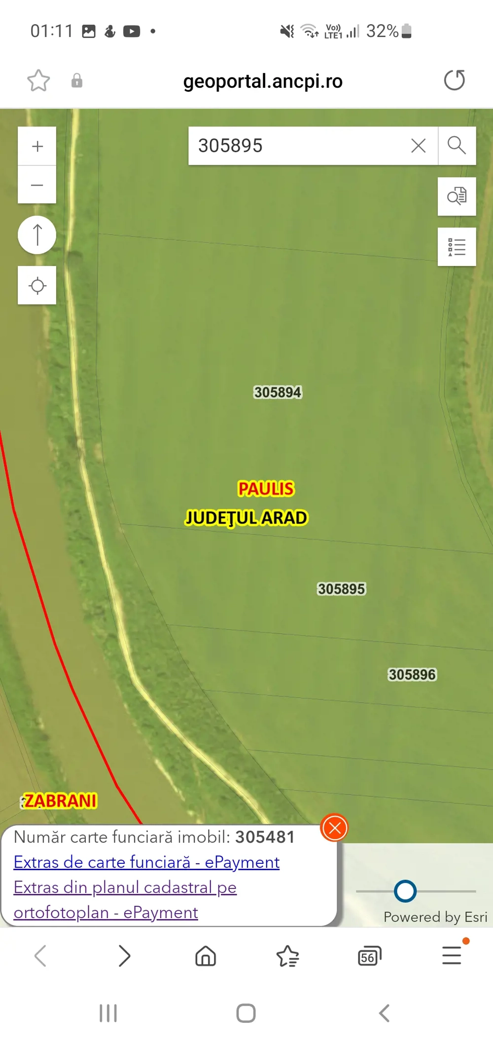 Teren extravilan 22700mp Teren extravilan 22700mp