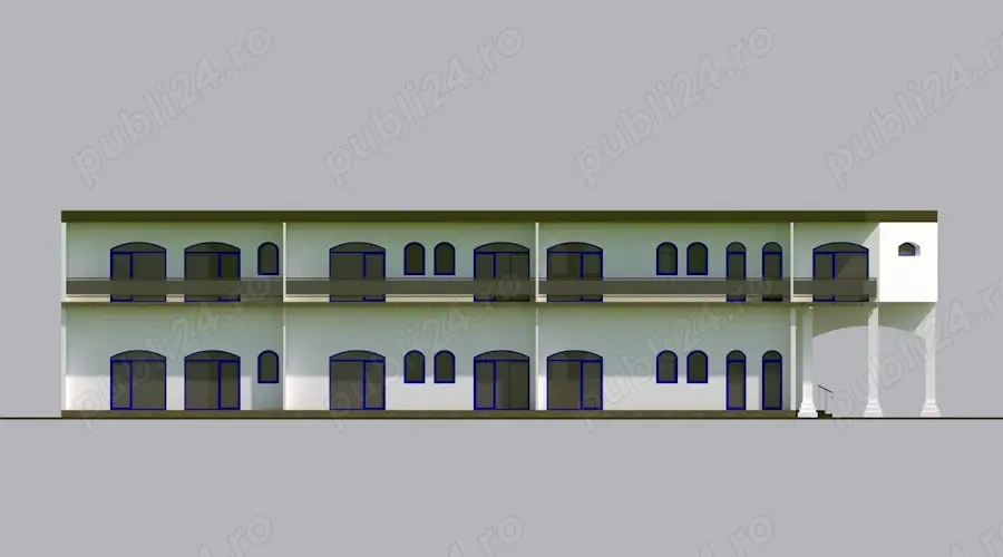 Eforie Nord zona H.Europa .Teren 720m2+ constructie parter 400m2+proiect p+1+2