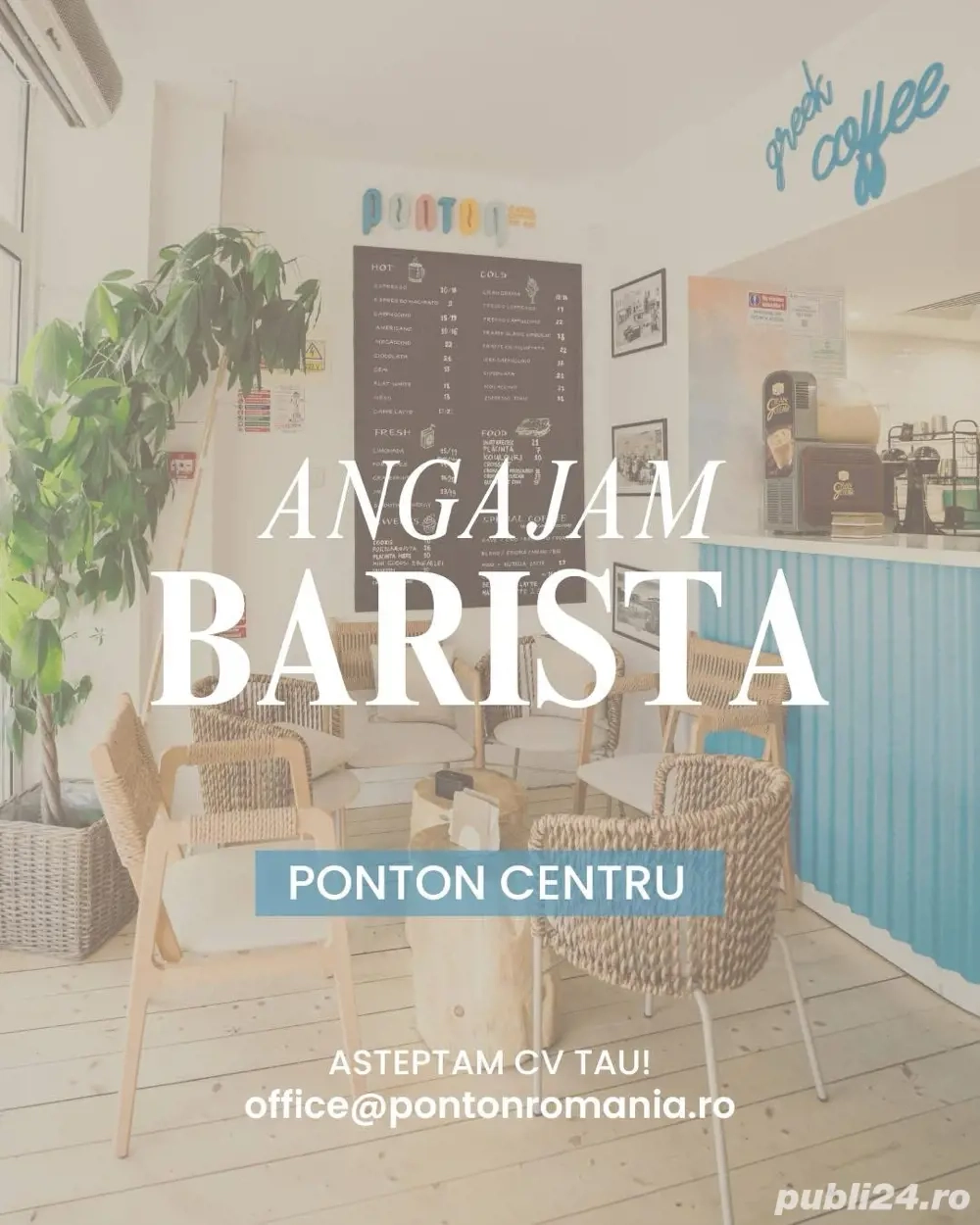 Angajam Barista 