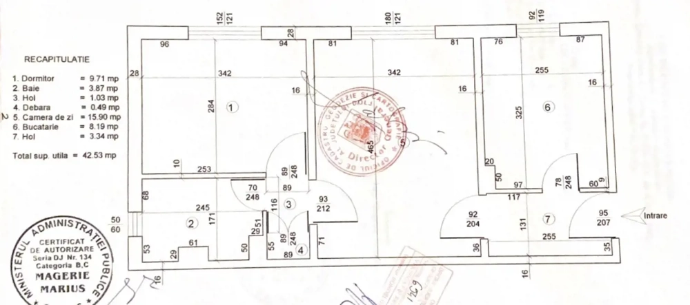 Apartament 2 camere,(pretabil spatiu comercial), parter, Craiovita 
