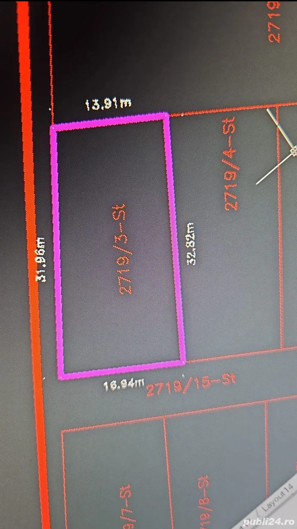 Afumati vanzare teren sau schimb apartament