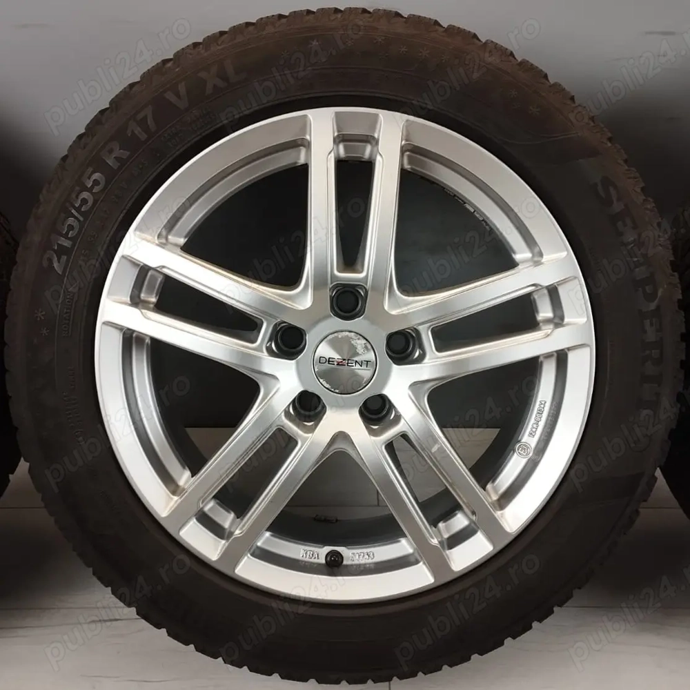 Roti/Jante VW 5x112 215/55 R17 Passat, Caddy, T-Roc; Seat Ateca, Skoda