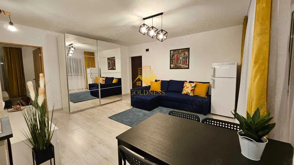 2 camere open space, Parcare,Modern, Panemar,Zona Stejarului, Floresti