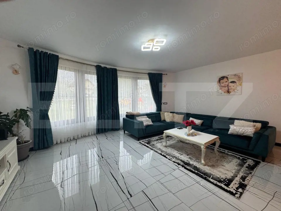 Casa moderna cu elemente traditionale , 306 mp utili , 2500 mp teren , Moara 