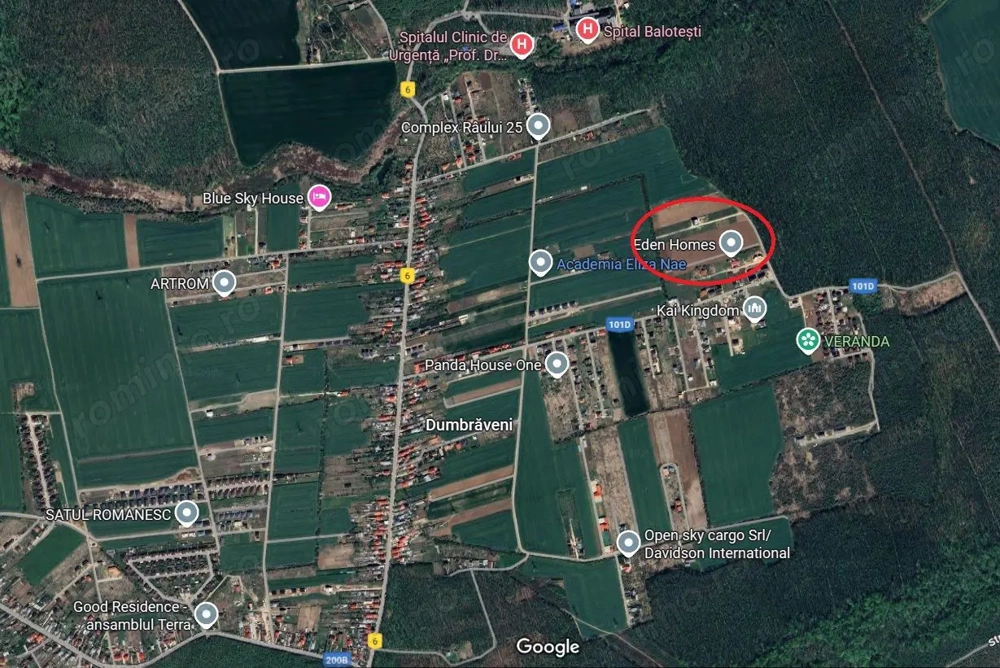 Balotesti- Dumbraveni- Padure