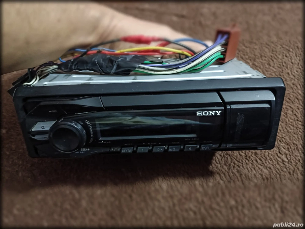 Player mp3 auto Sony USB+Auxiliar 4x55w