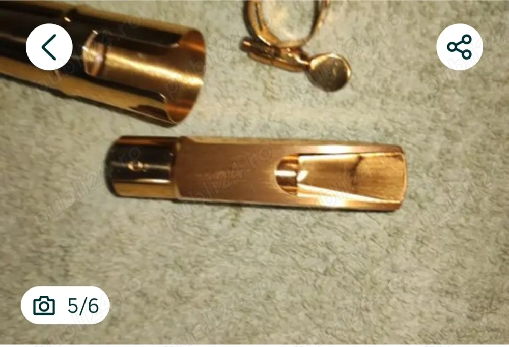 Vând muștiuc sax sopran b6