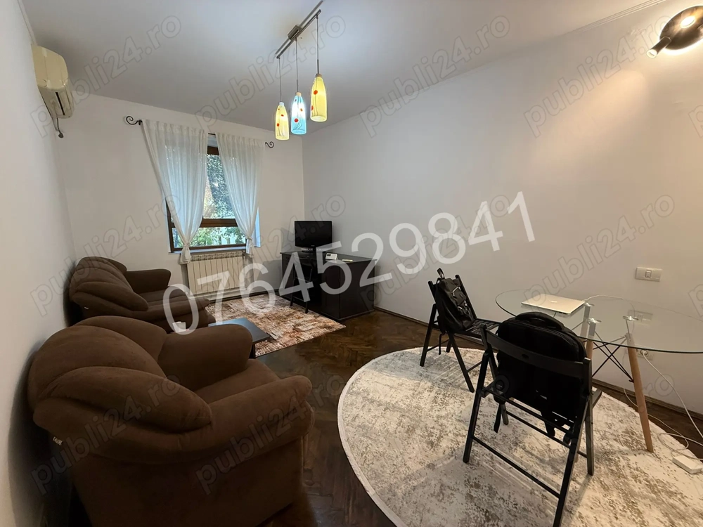 Inchiriez apt. 2 cam. Floreasca, Str. Rahmaninov, renovat, la 1.5km metrou Stefan cel Mare, centrala
