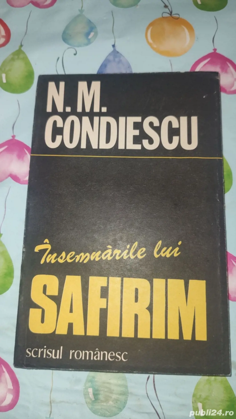 Insemnarile lui Serafim-N.M.Condiescu