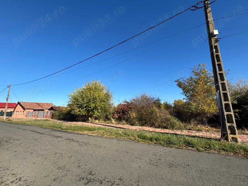 Proprietar vand teren 1439 mp pe strada DEJ, oras Sanicolau Mare