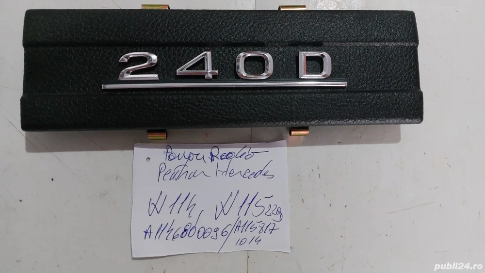 panou radio mercedes 