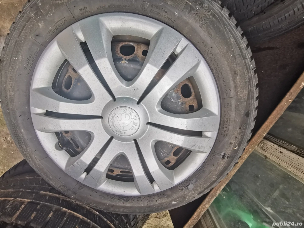 Jante + cauciucuri 185/60 R15 84T