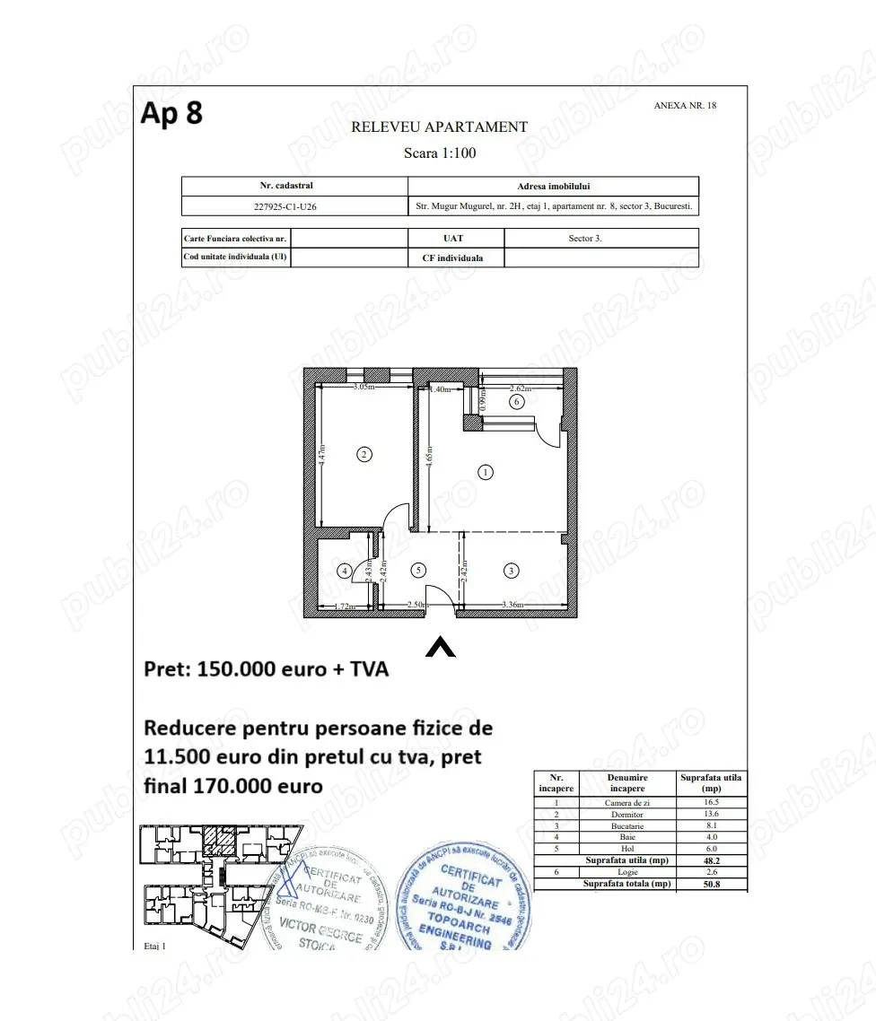 Dezvoltator 0% comision - Poze reale - NOU P+6 Timpuri Noi - Ion Minulescu - Poze reale