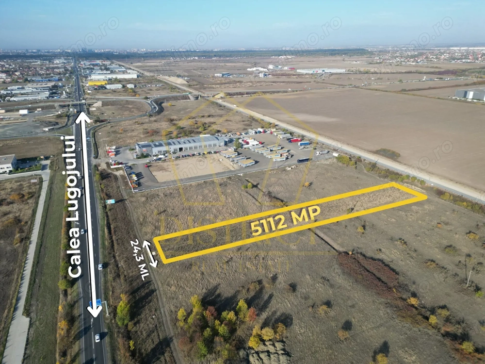 Teren de 5.112mp pentru servicii- industrial | calea Lugojului | Ghiroda Teren de 5.112mp pentru servicii- industrial | calea Lugojului | Ghiroda