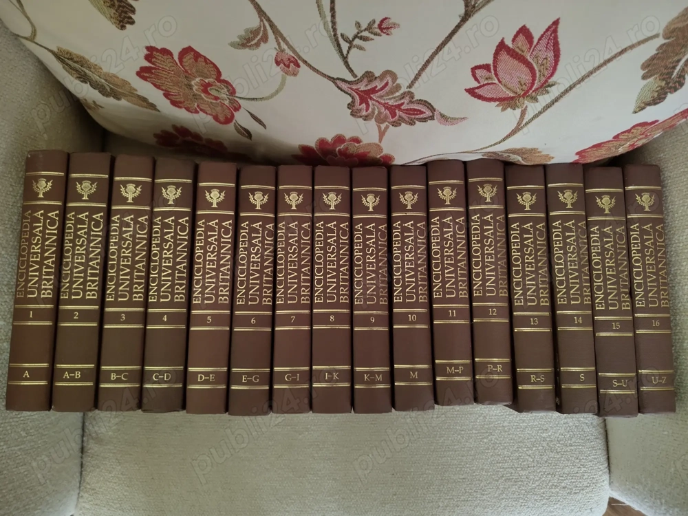 Enciclopedia universala Britannica 16 volume