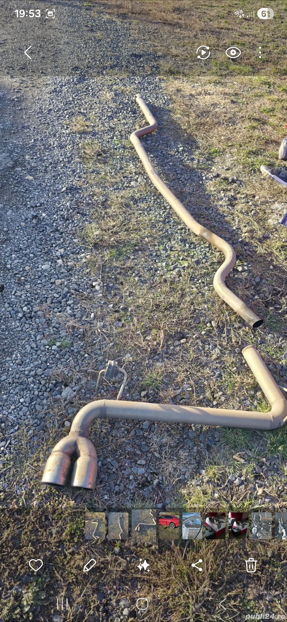 evacuare goala bmw f30 2012-2015 2.0 diesel