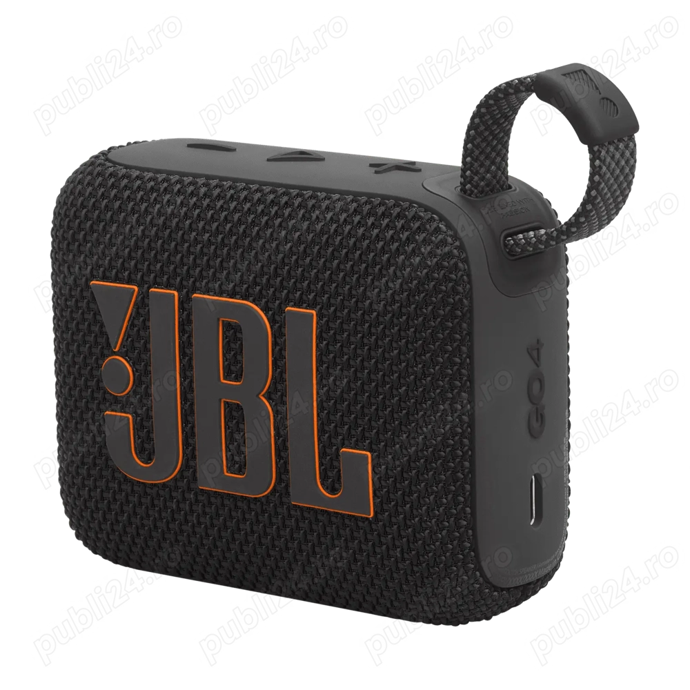 Sigilat Boxa portabila JBL Go 4, IP67, Bluetooth, Auracast, Negru