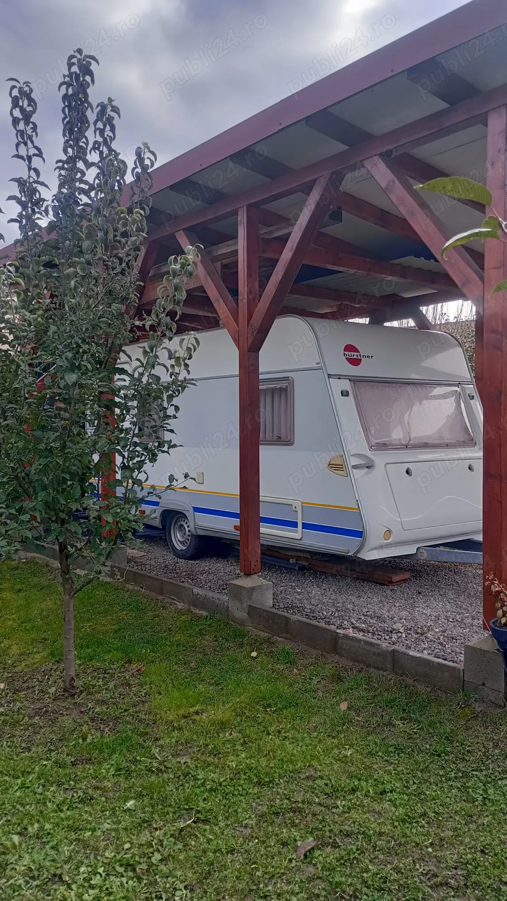 Rulota Burstner 2004 -inmatriculata