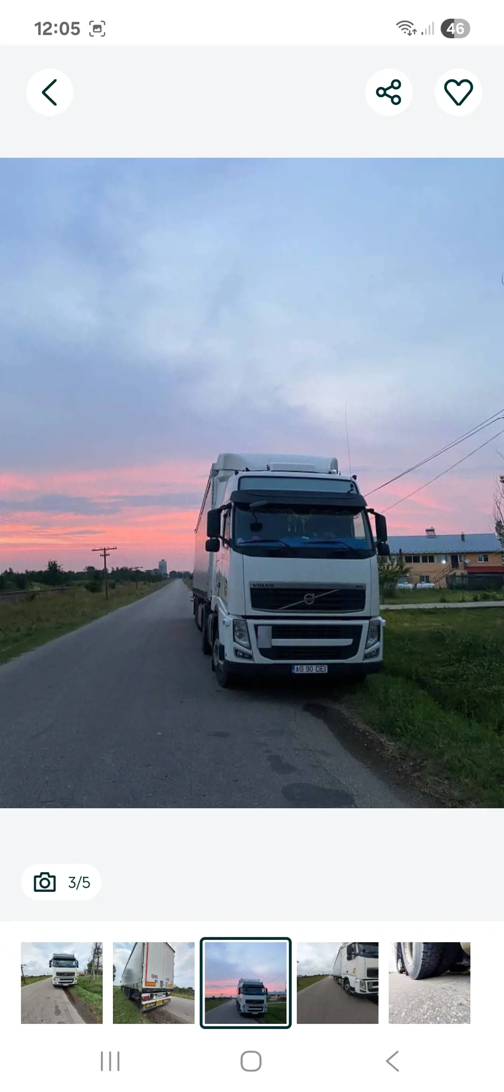 vând ansamblu cap tractor+semiremorca 