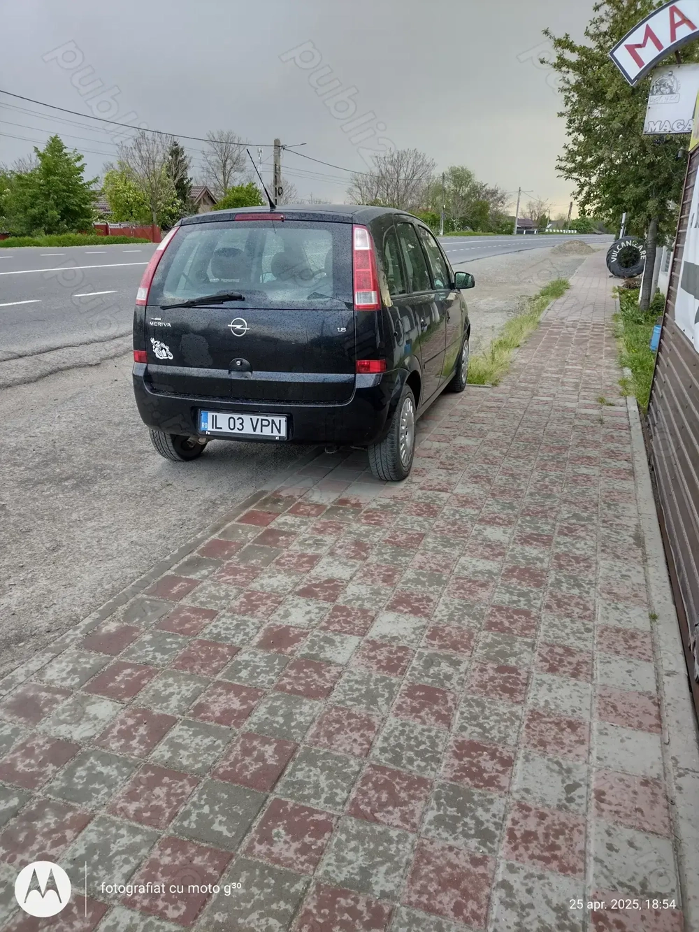 Opel Meriva 1,8 benzina an 2003,euro 4 