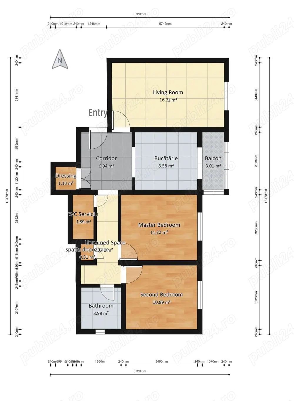 Schimb  vând apartament 3 camere decomandat etaj 1 zona Drumul Taberei - Compozitorilor 