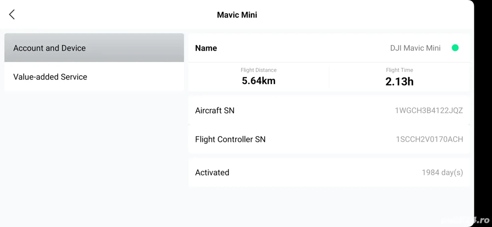 Drona Mavic Mini Fly more combo