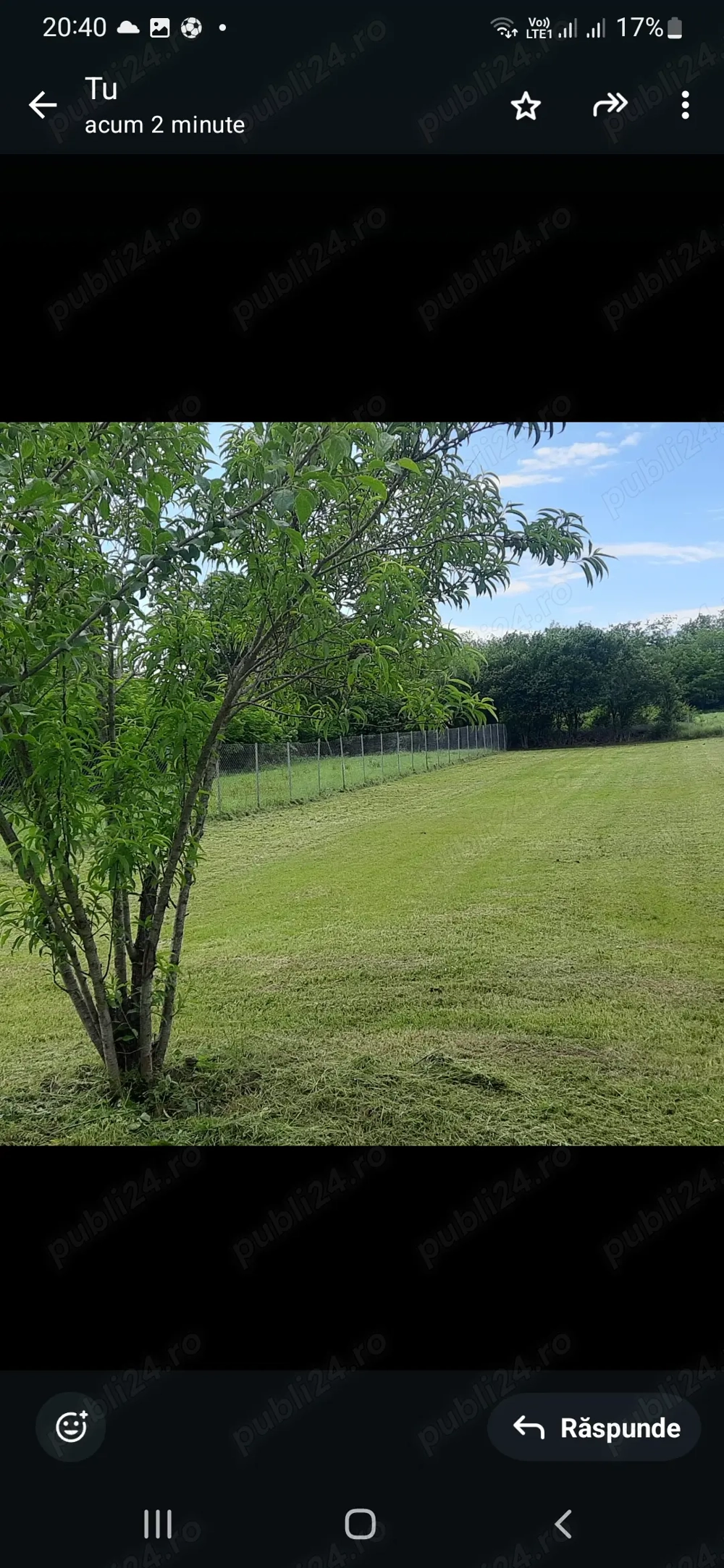 Teren intravilan într-o comună din județul Timiș