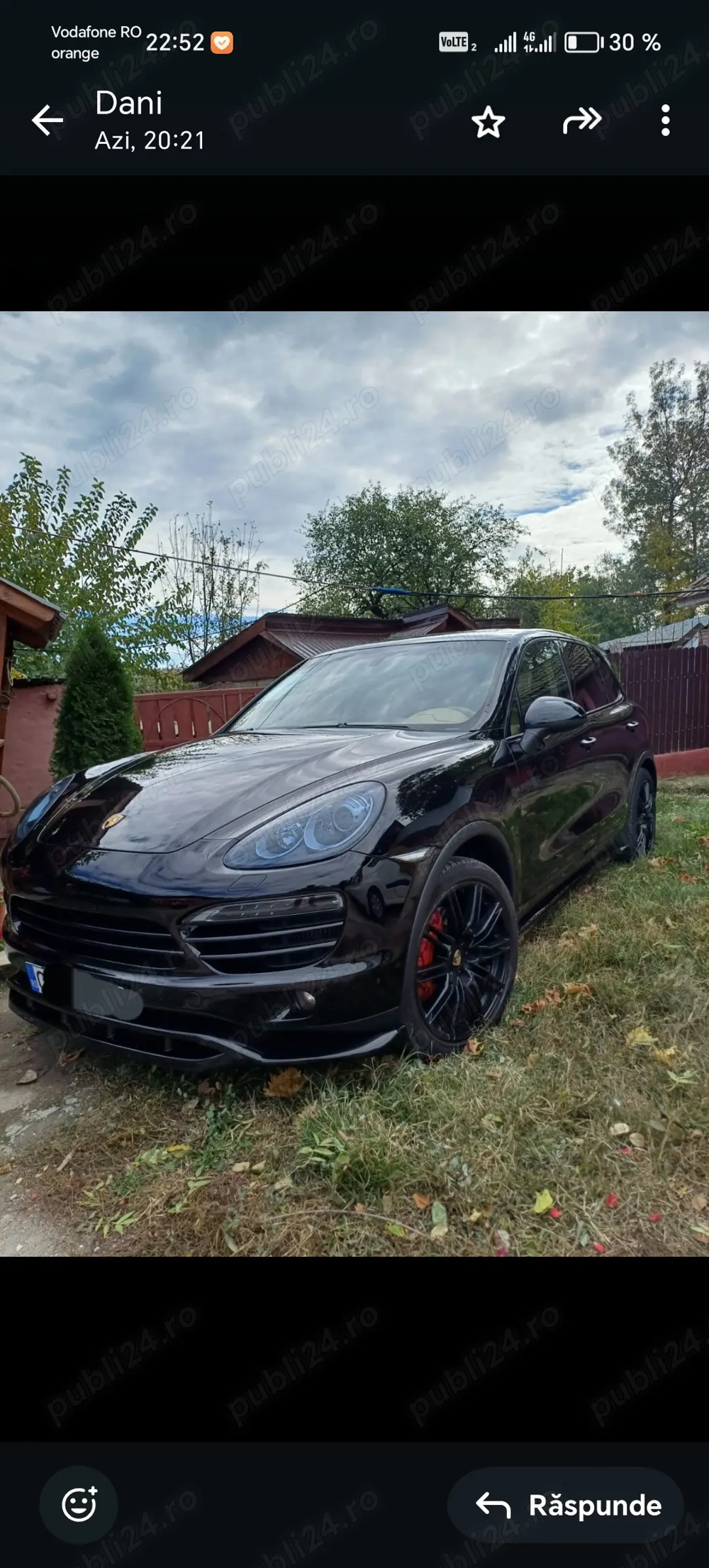 Vând Porsche Cayenne impecabil 