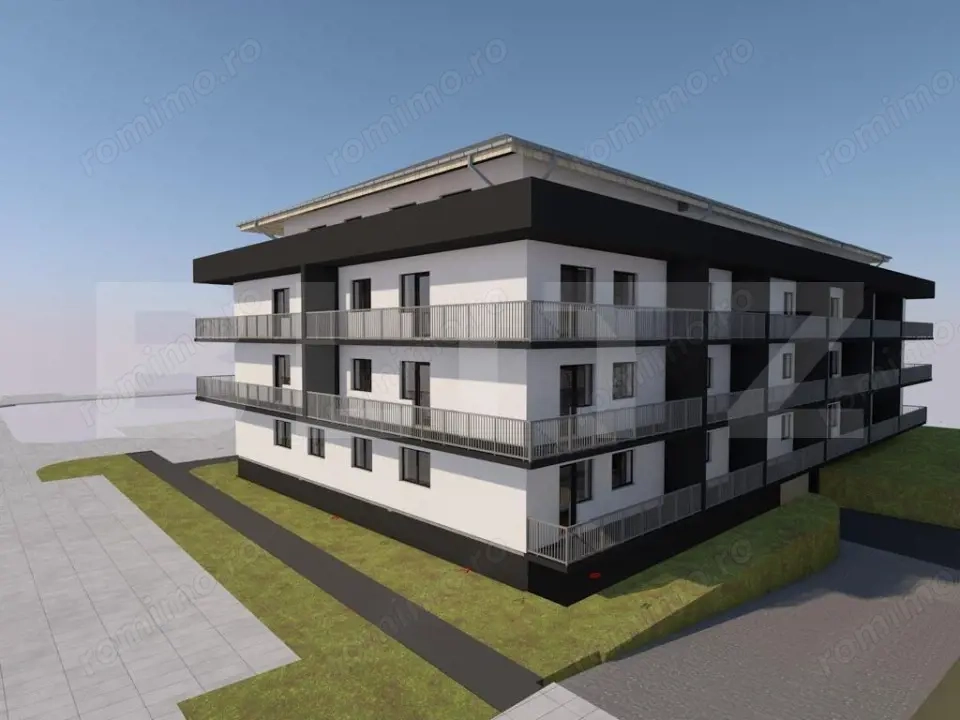 Apartament 3 camere, 60 mp, zona Terra