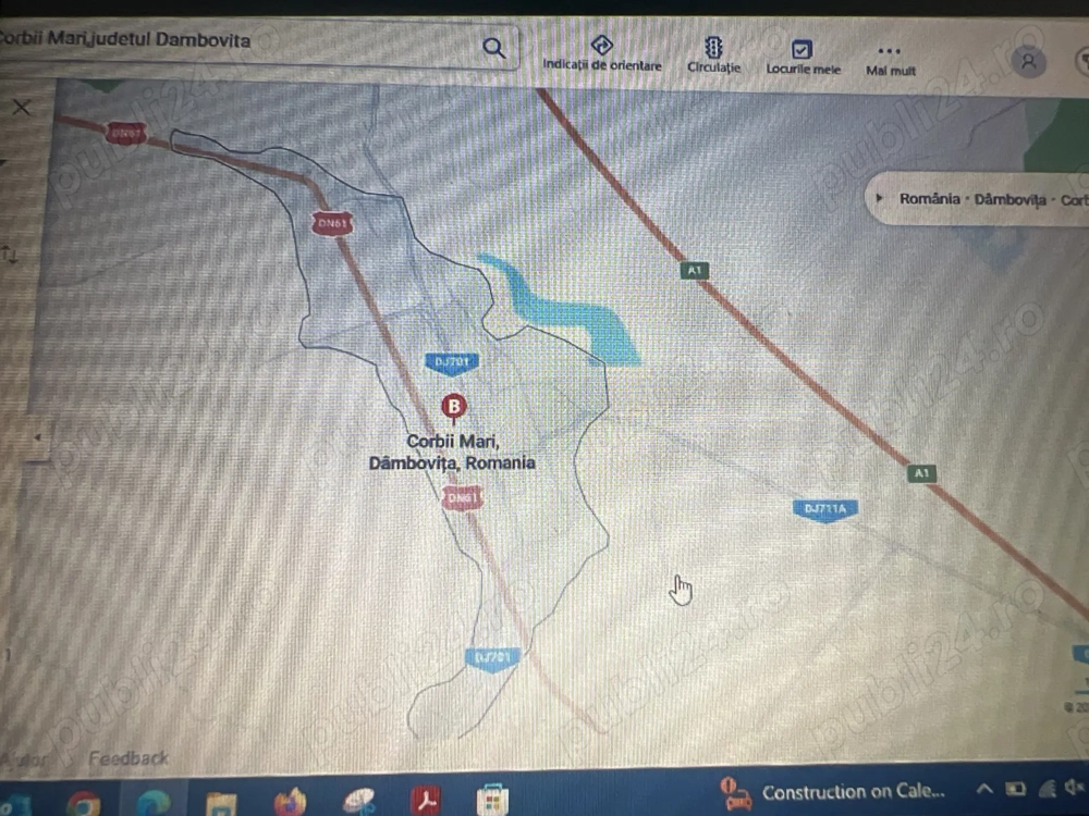 Teren extravilan Corbii Mari-Dambovita
