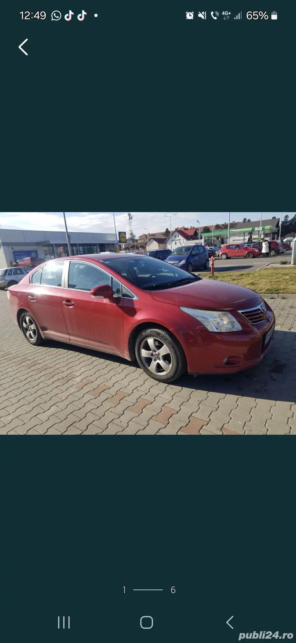 Toyota avensis diesel 2009  D 4 D