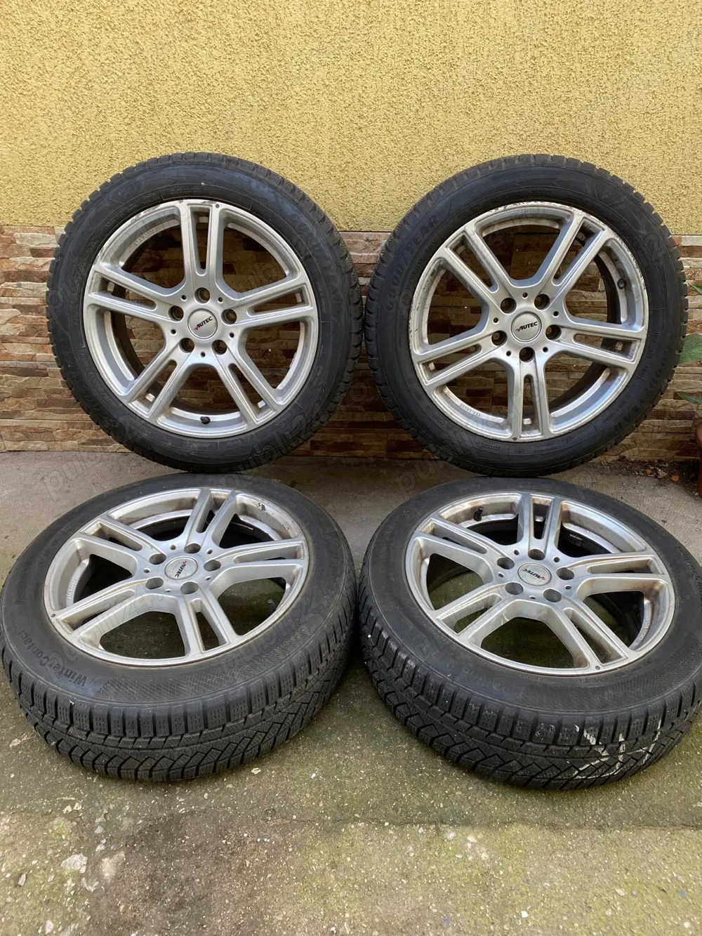 Cauciucuri de iarna 205 55 17+jante aliaj 17 pt vw, Audi, seat,skoda 