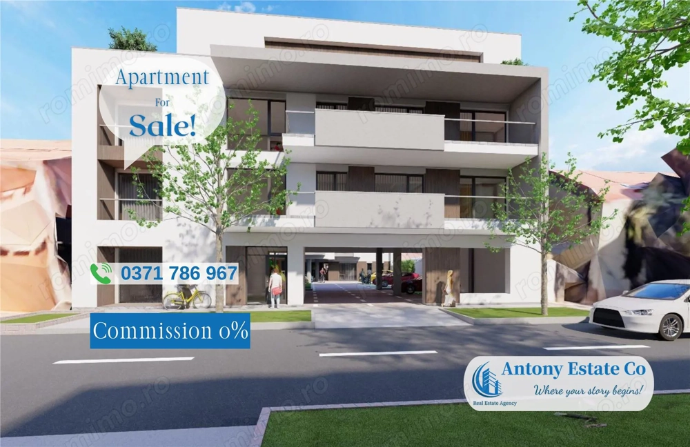 Apartament de vanzare, NOU!, 2 camere, Calea Clujului - Oradea