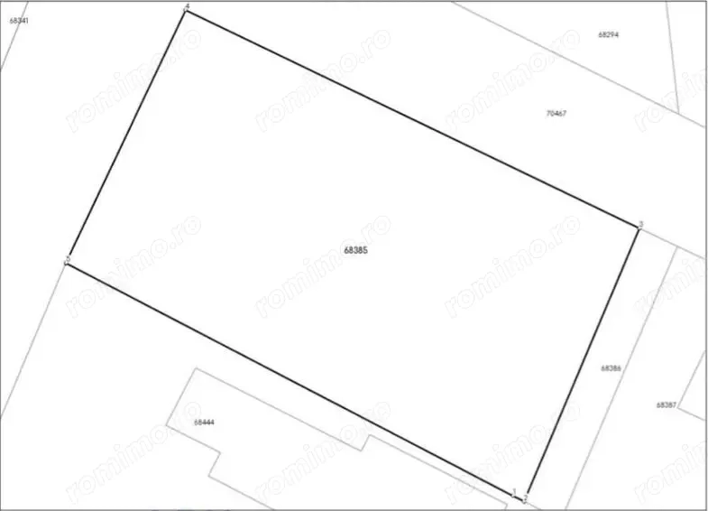 Teren de 559 mp cu deschidere la 2 străzi – Branesti, Ilfov