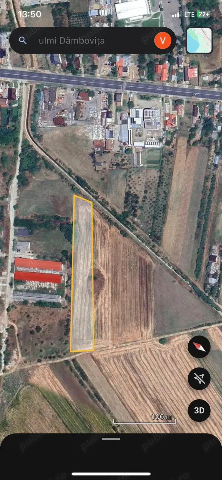 Teren de vânzare Ulmi