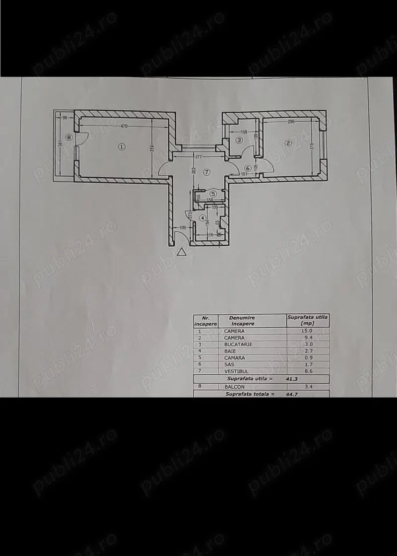 2camere Pantelimon-Delfinului