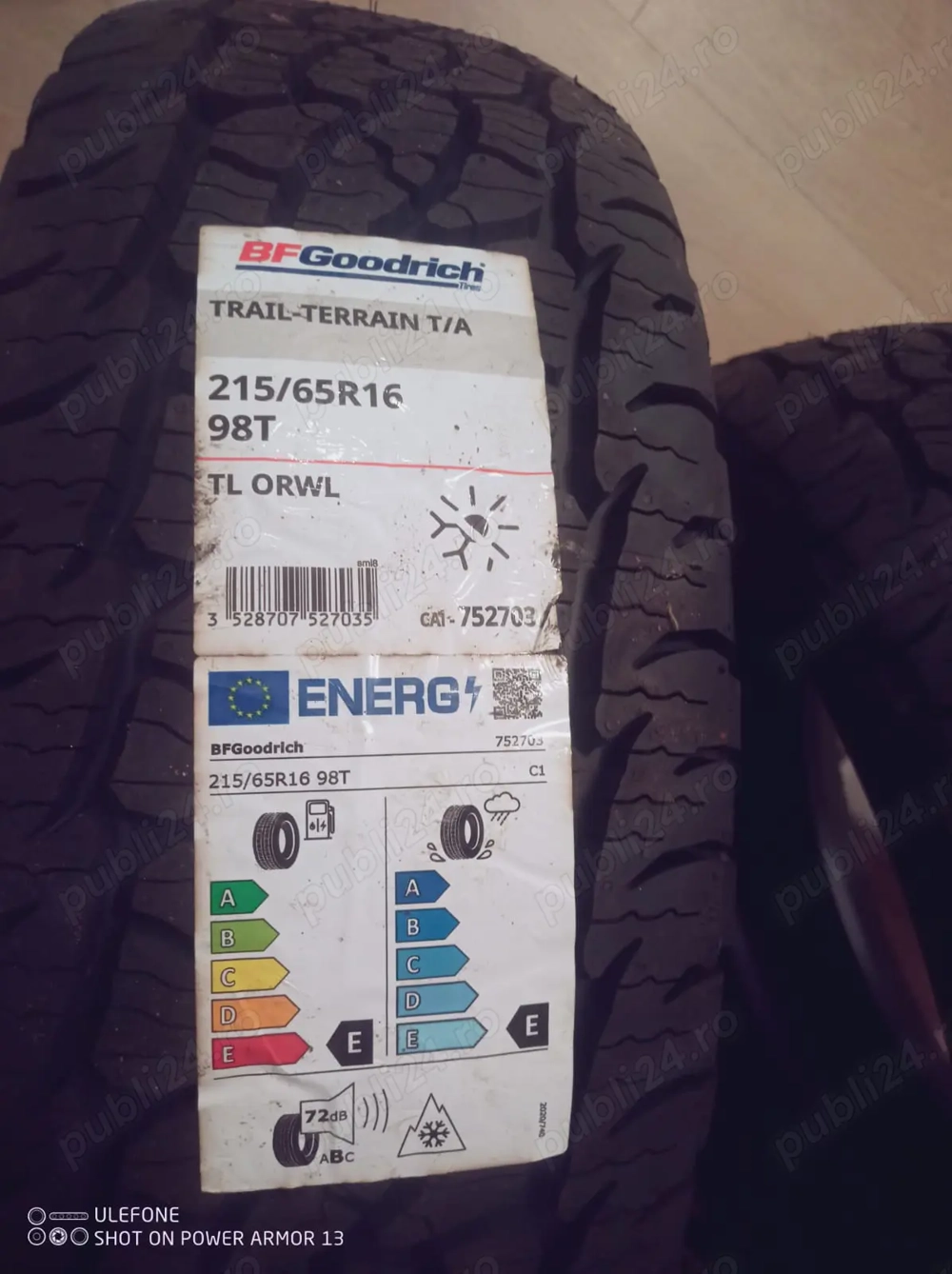 Anvelope noi Goodrich, DOT 2924