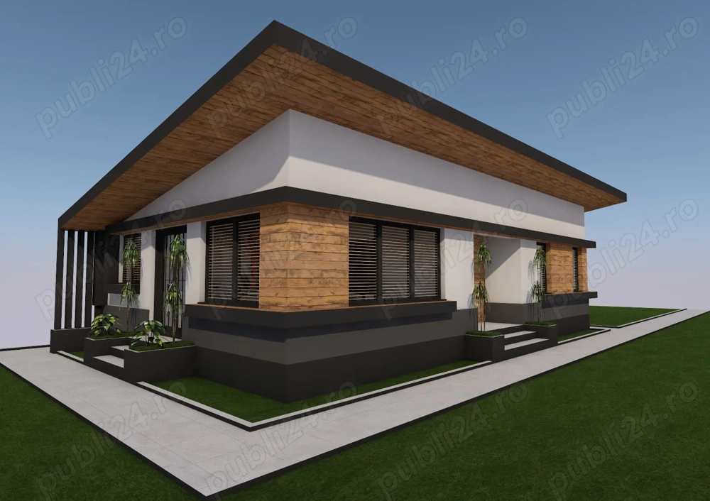 Casa noua ..cu 9 ari teren 