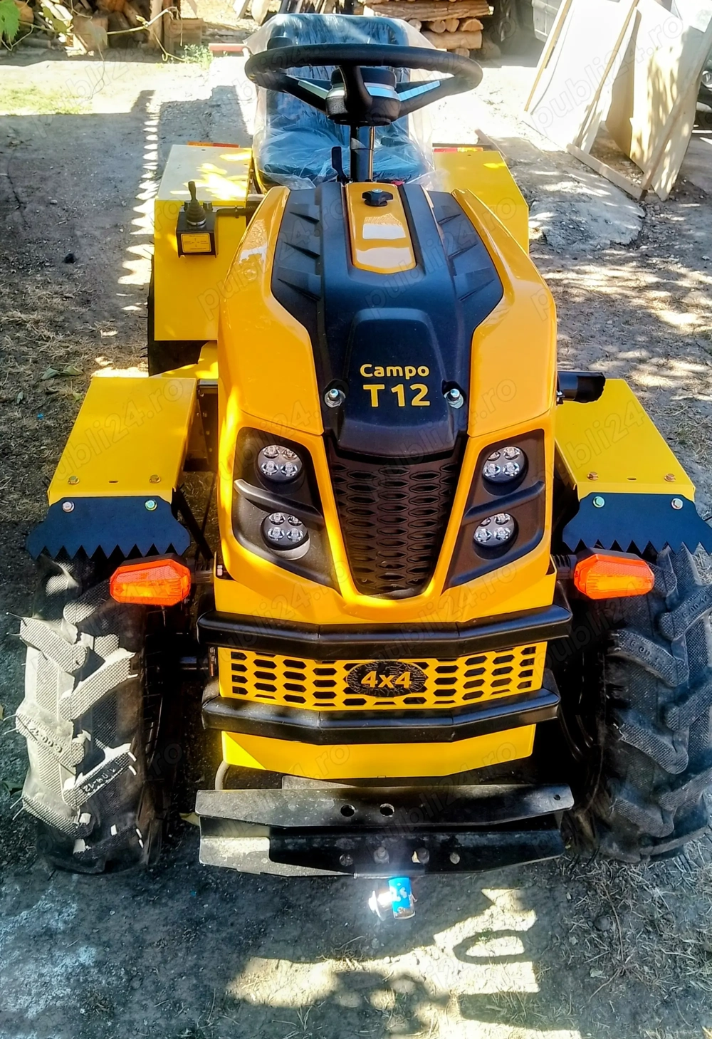 Vând Motocultor-Minitractor Progarden cu freză și plug 