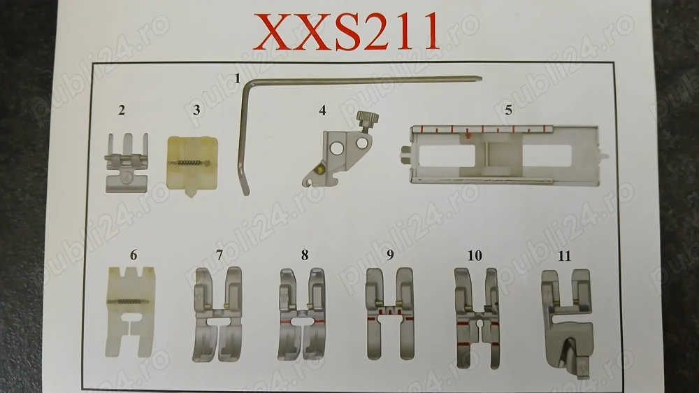 Piciorușe masina de cusut  PFAFF